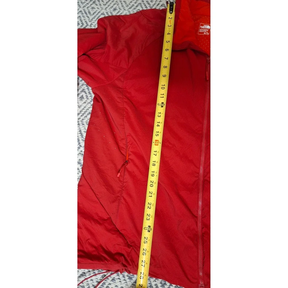 The North Face Ventrix Insulated Jacket Mens XL Red Ripstop Full Zip NF0A35DS